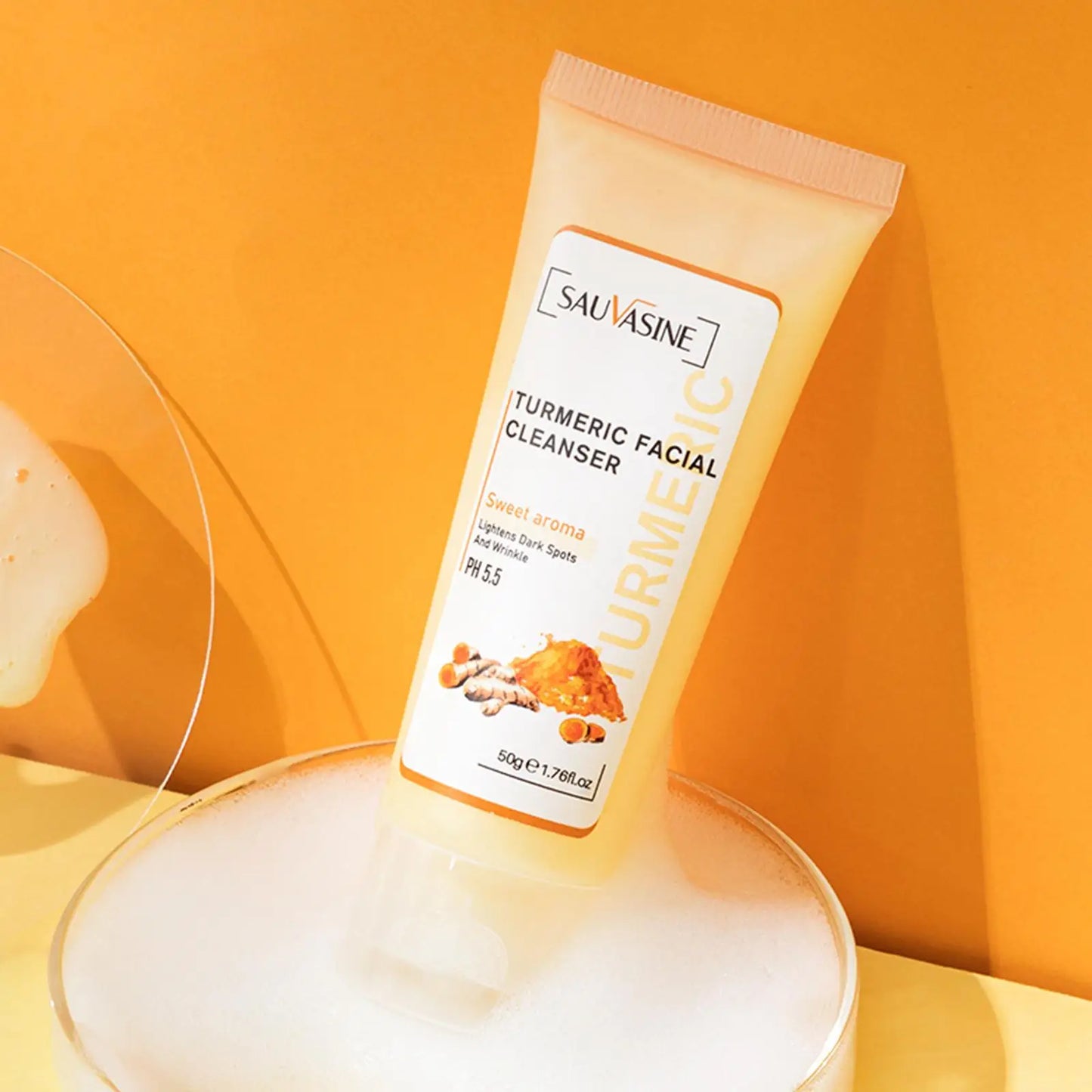 Turmeric Face Skin Care Set Glowing Moisturizing Cream For Dark Skin Care Set Hydration, Exfoliate, Even Skin Tone Skin Care Kit