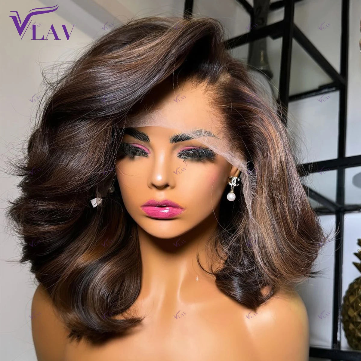 400 Density 360 HD Transparent Lace Human Hair Wig 13x4/13x6 Lace Frontal Wig Preplucked Glueless Wigs Human Hair 100%Human Hair