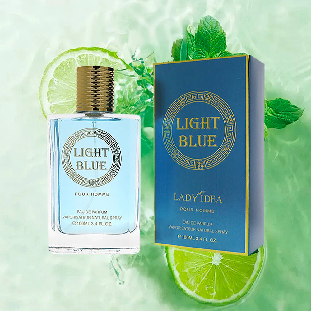 100ML 3.4FL.OZ Men's Perfume Inspired by Eros, Fougère Notes Mint Ambergris Vanilla Scent Highly Parfum Long Lasting Fragrance