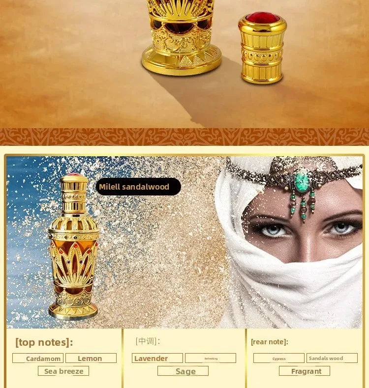 Perfume feminino árabe do oriente médio elegante fragrância de longa duração sândalo namoro sexy feromônio perfume