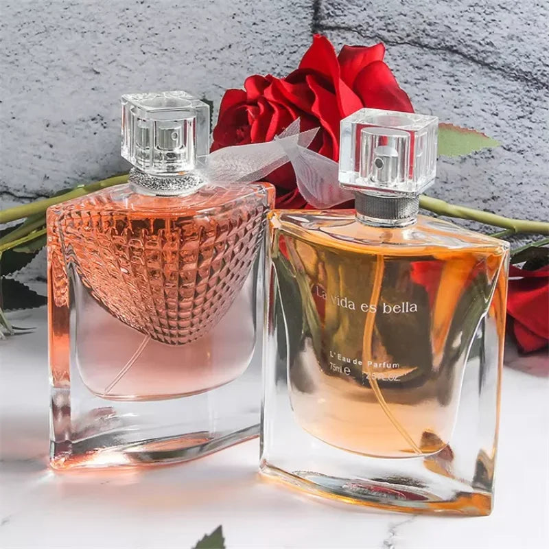 Original 75ml  Women Perfume True Love Rose Fragrance Lasting Perfume Fresh Natural Romantic Temperament Perfume