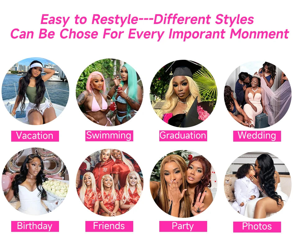 100% Vietnamese Super Double Drawn Bone Straight 13x4 Frontal Bob Wig with Human Hair 613Honey Blond 210%Density For Black Women