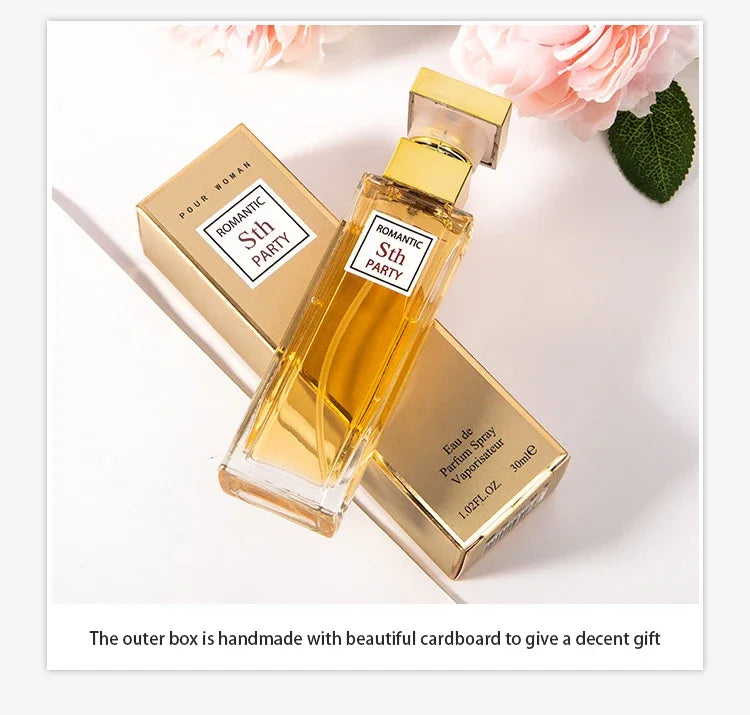 Rose Perfume 30ml Long Lasting Fresh Fruity Floral Scent Fragrance High Quality Body Spray Cologne Light Eau De Parfum For Women