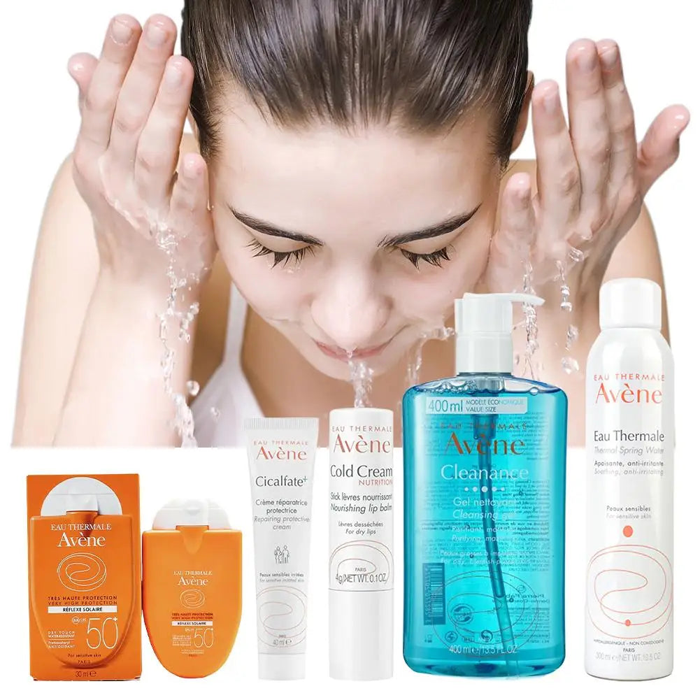 Skin Care Set Facial Cleanser Deep Cleansing Cleanser Removes Face Dirt Whitening Cream Cleansing The Face Moisturizing Skincare