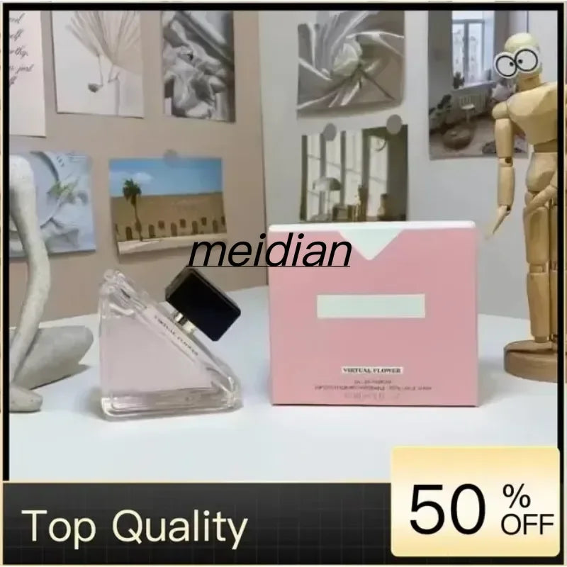 Luxury brand Women Perfume Virtual Flower scent 90ML intense Parfum Sexy Lady Parfum good smell long time lasting Fragrance