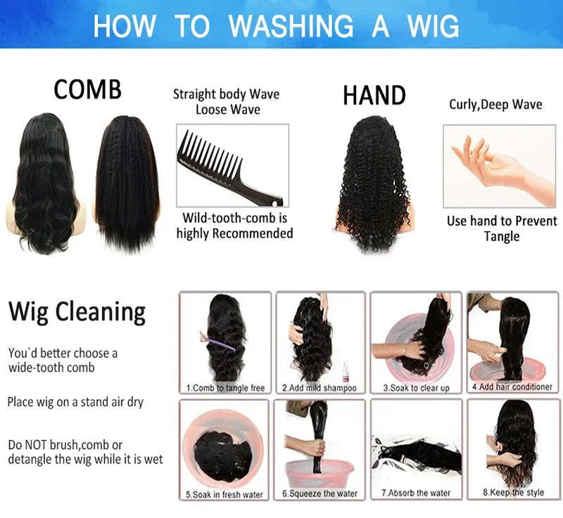 Soft 180% Density Ombre Blonde 16" Short Cut Bob Straight Deep Lace Front Wig For Women Baby Hair Preplucked Glueless Daily