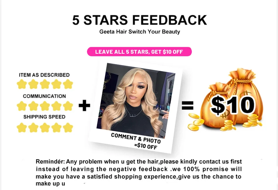 100% Vietnamese Super Double Drawn Bone Straight 13x4 Frontal Bob Wig with Human Hair 613Honey Blond 210%Density For Black Women