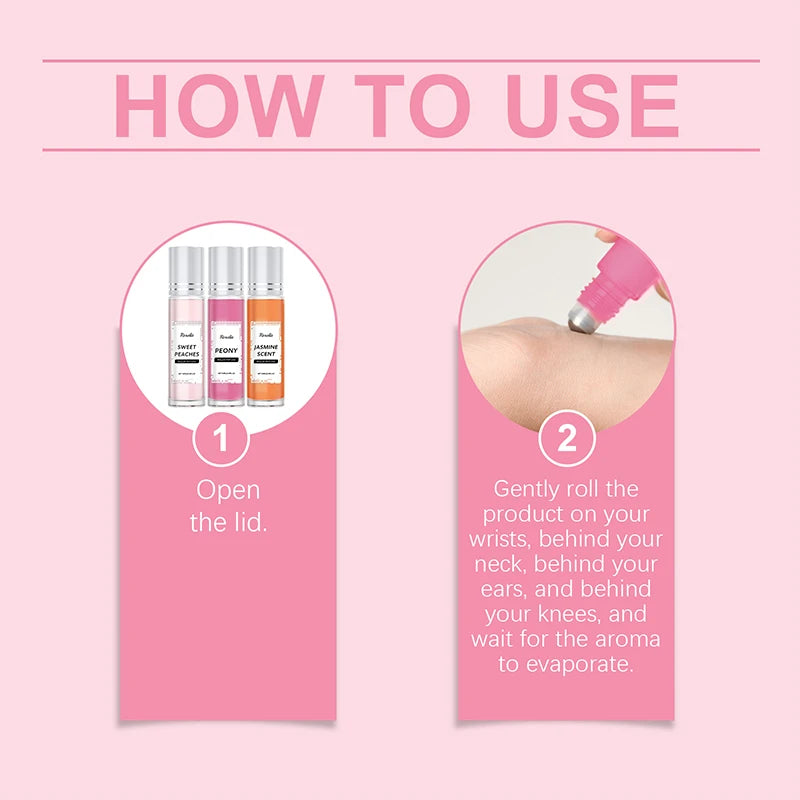 Perfume Roll-on Long-lasting Natural Fresh Flirtatious Charming Release Dating Couples Charming Fragrance Original Arab Perfumes