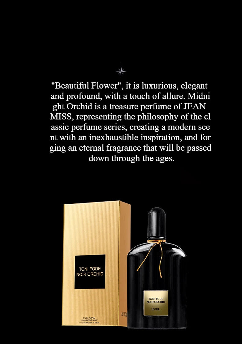 Arrival Long-Lasting Orchid Perfume for Women Men Premium Natural Floral Fragrance,Elegant Set Luxury Packaging, Perfect  Gift