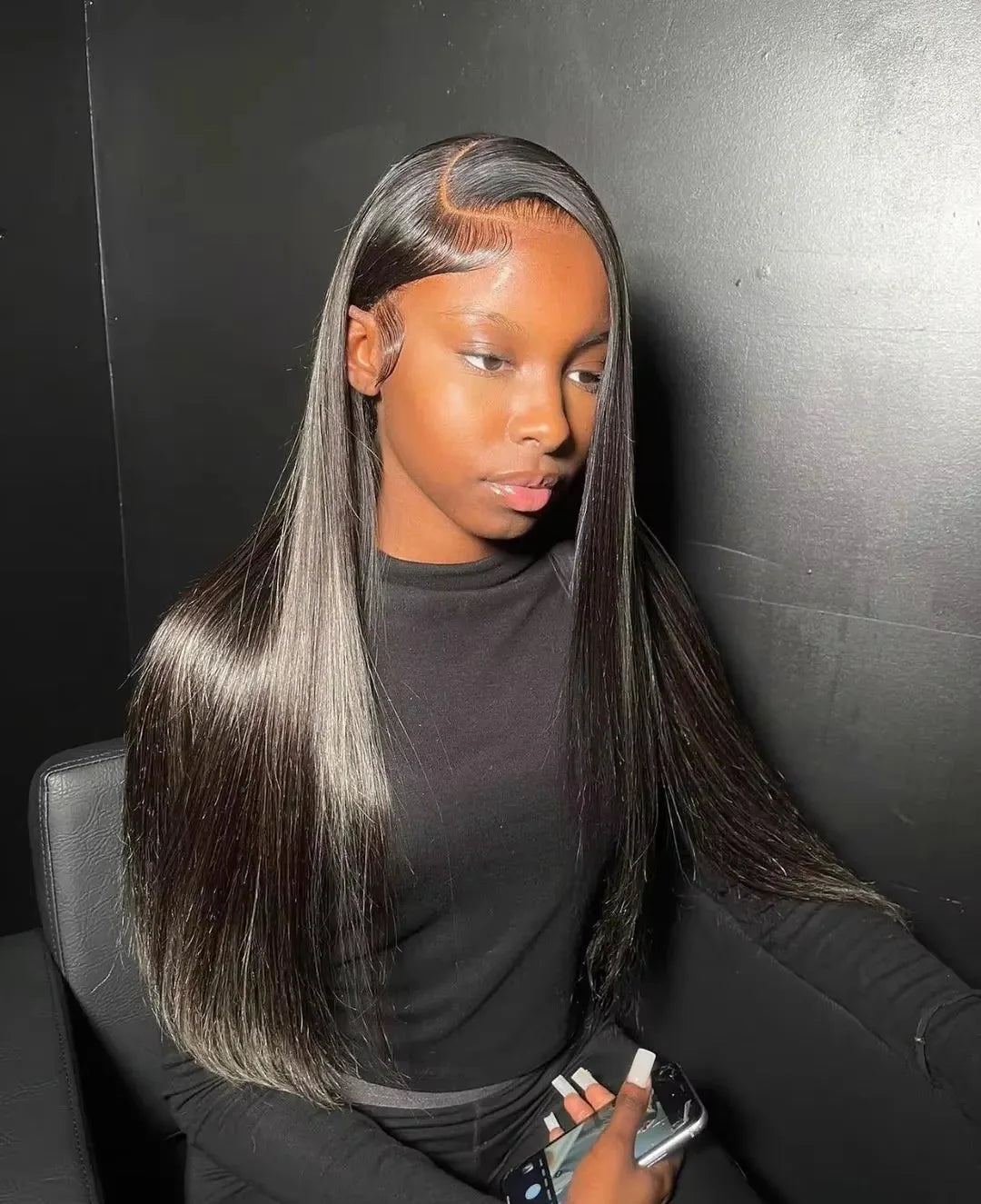 13x6 Transparent HD Lace Front Human Hair Wigs 100% Vietname 36 Inch Bone Straight Remy Human Hair Lace Frontal Wigs Pre Plucked