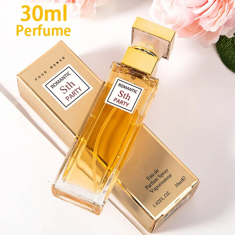 Rose Perfume 30ml Long Lasting Fresh Fruity Floral Scent Fragrance High Quality Body Spray Cologne Light Eau De Parfum For Women